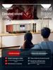 Домашняя аудиосистема SANSUI T76 для KTV с двумя микрофонами, штекер CN (адаптер в комплекте)