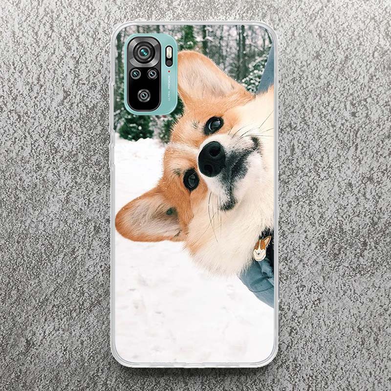 Cute Lovely Corgi Dogs Print Soft Case for Xiaomi Redmi Note 14 13 14S 12S 11S Phone Shell 10 Pro Plus 11E 11T 12 11 10S 9 Cover
