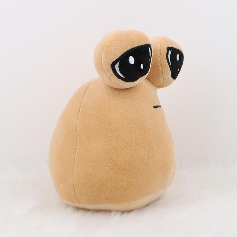 Game My Pet Alien Pou Плюшевая игрушка Furdiburb Emotion Alien Plushie Мягкая кукла Pou 22 см