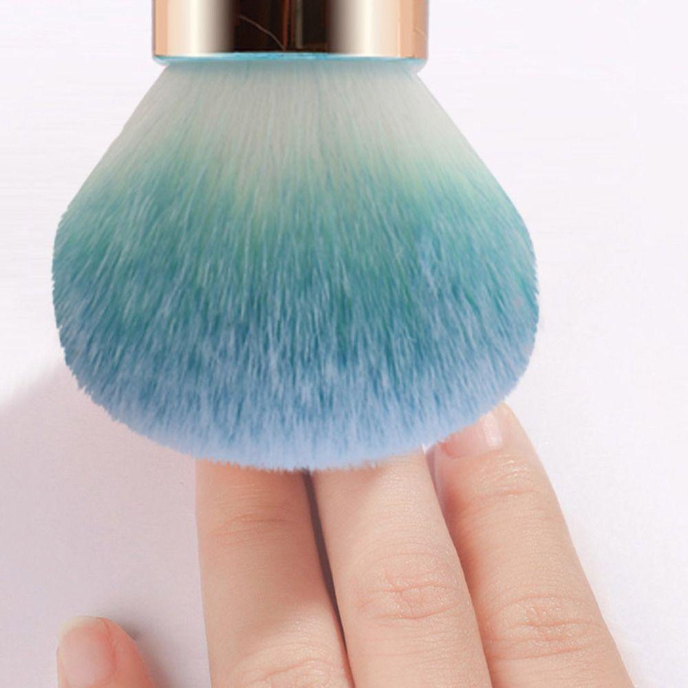 with Box Powder Blusher Brush Dust-proof Makeup Brush Portable Nail Cleaning Brush Lady Girls