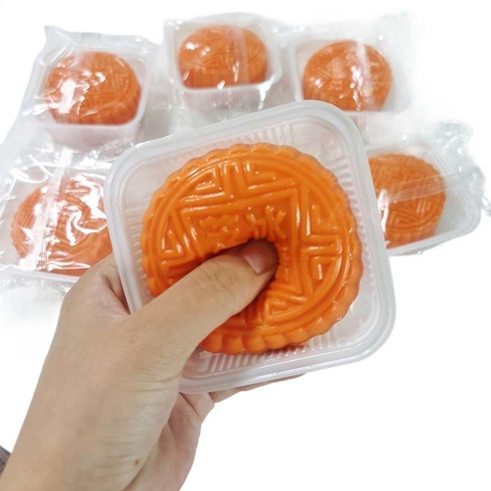 Soft Squishy Simulated Mooncake Kneading Toy EVA Stress Relief Squeeze Ball Mid-Autumn Holiday