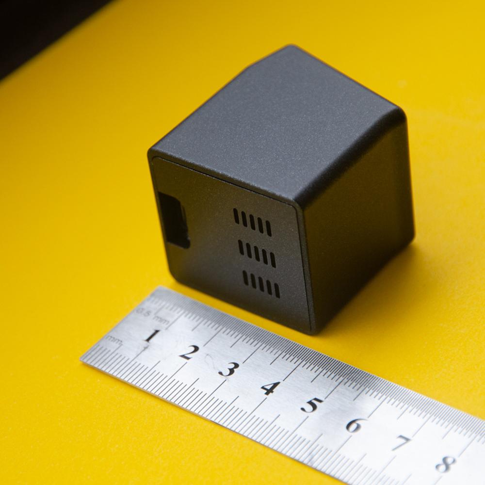 Маленькая портативная умная метеостанция с Wi-Fi, дисплей, погода, температура, влажность, время, будильник, украшение для рабочего стола