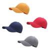 Хлопковая бейсболка Haohan мужская и женская новая трендовая кепка весна и лето однотонная солнцезащитная