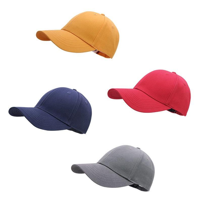 Хлопковая бейсболка Haohan мужская и женская новая трендовая кепка весна и лето однотонная солнцезащитная