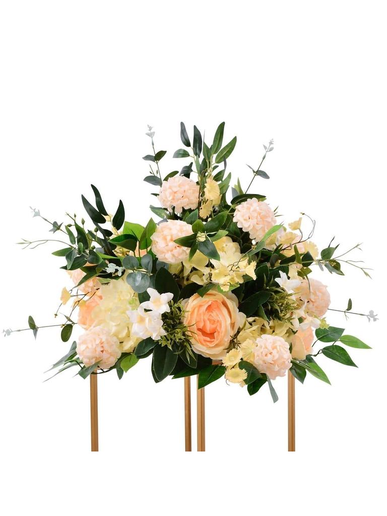 1 шт. 40 см цветочные шары, свадебные розы, центральные элементы, искусственные цветы, искусственные цветочные композиции для свадебной вечеринки, украшения для стола, сделай сам