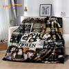 2025 Classics Queen-Rock-Band Freddie Blanket,Soft Throw Blanket for Home Bedroom Bed Sofa Picnic Travel Office Cover Gifts Kids