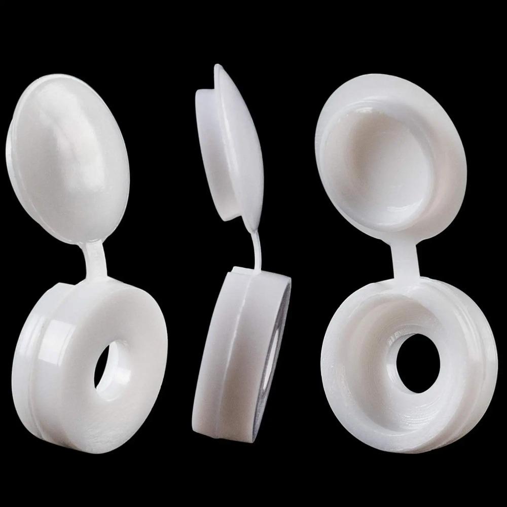 100Pcs Bolts Hardware Screw Decorative Cover Self-Tapping Car Furniture Decorative Nuts Cover