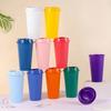 5pcs Reusable Coffee Cup 16 Oz Milktea Cup Drinkware Coffee Mug  Office