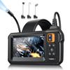 4.3-inch IPS Screen High-definition Car Endoscope Camera with Light Borescope Sewer Camera 1080P HD Inspection Camera for Home/P