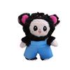 Colorful And Cute Bear Plush Keychain Soft Pp Cotton Stuffed Toy Bags For