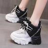Luxury Women’s Designers Platform White Black Sneakers Platform Shoes for Women Ladies Casual Shoes Zapatillas Chunky Mujer