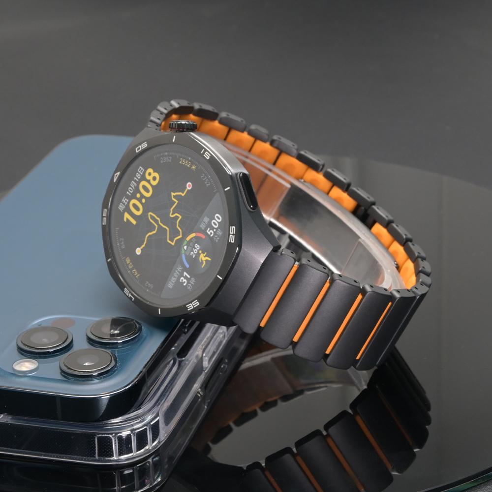 22-миллиметровый титановый ремешок для часов HUAWEI Watch GT6 Pro GT5 GT4 46мм Ultimate Роскошный металлический ремешок для Amazfit Balance GTR Oneplus 3 2 2R