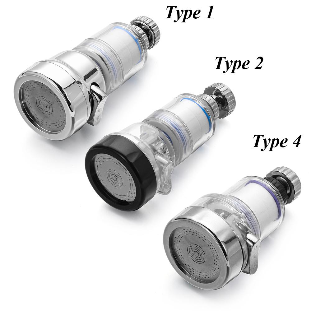 Saving Connector 3 Modes Filter Diffuser Sprayer Faucet Nozzle Swivel Tap Water Purifier Tap Head