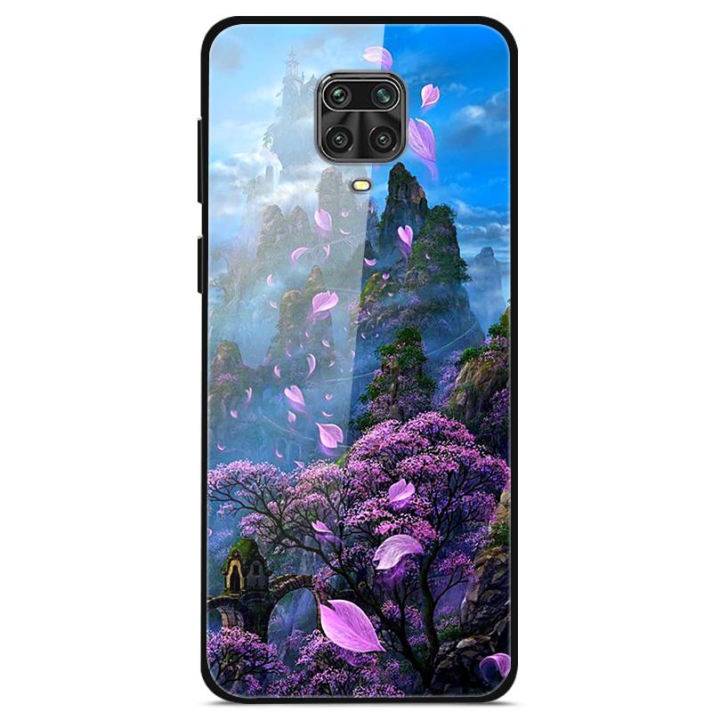 Закаленное Стекло Чехол Для Xiaomi Redmi Note 9S Чехол Мягкий Бампер Жесткий Стеклянный Чехол Для Xiaomi Redmi Note 9 S 9S Pro Max Чехол Для Телефона