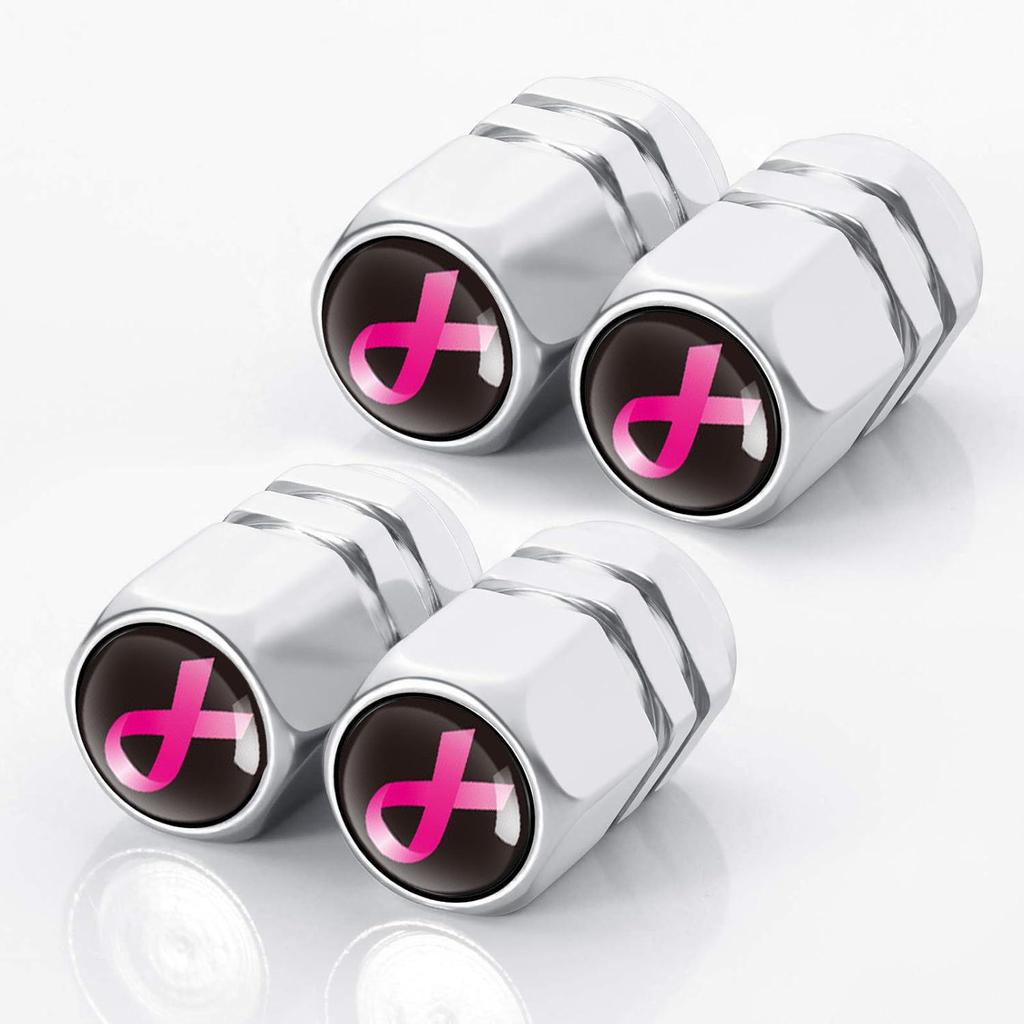 Колпачок золотника с логотипом из алюминиевого сплава для украшения ступицы колеса - универсальный трансграничный дизайн ленты.