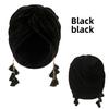 Spring New Women's Headscarf Hat Retro Special Style Fashionable and Trendy Tassel Cap Bohemian-style Cross Cap
