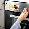 Washing Machine Dirty Clean Sign Cartoon Animal Dishwasher Magnet, Kitchen Magnetic Indicator, Double-sided Dish Decoration Magnet Indicator