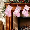 Santa Claus Xmas Ornaments Large Plush Xmas Socks New Christmas Socks  Merry Christmas