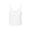 Womens/Ladies Plain Micro-Rib Spaghetti Strap Tank Top