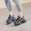 Обувь для папы, женская обувь, новая весенняя спортивная обувь, женская повседневная обувь на платформе с сетчатой ​​поверхностью
