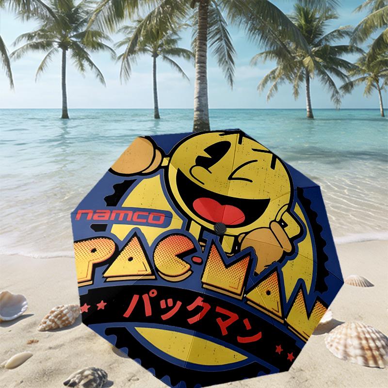 PAC Print Umbrella Automatic Opening/ Closing - Portable Foldable Design - Daily use for Travel/Outdoor - Gift for Birthday
