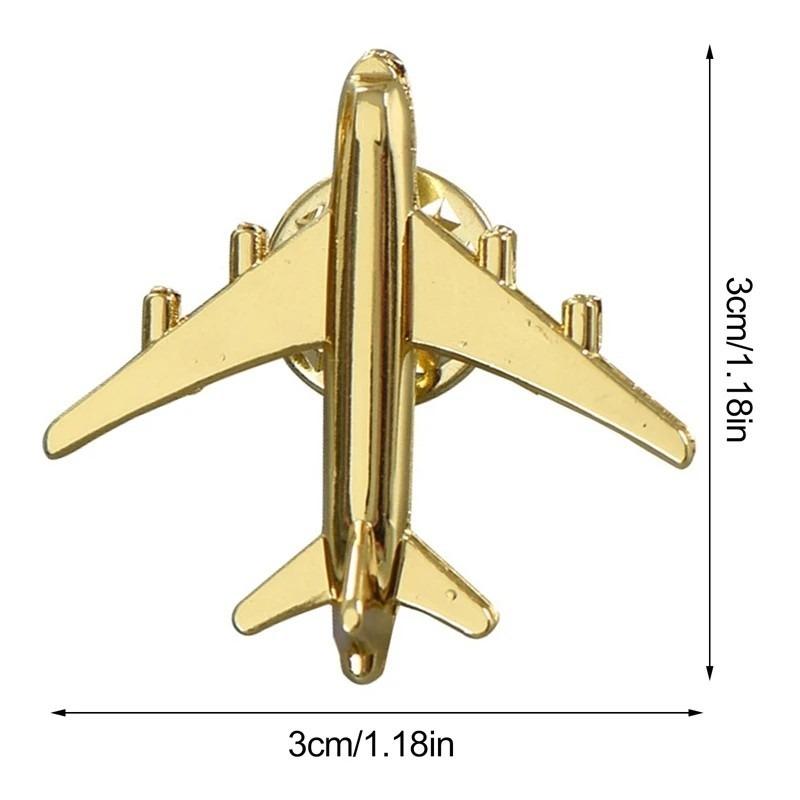 Брошь в виде самолета, модная булавка, значок из сплава, винтажная пряжка, значок, пряжка, ювелирные аксессуары