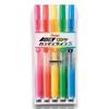 Маркер-хайлайтер Pentel Нажимного типа Handy Line S SXNS15-5 Набор из 5 цветов Удобен для использования одной рукой Легко носить Удобен для учебы и офиса