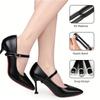 Elastic Adjustable Women High Heels Shoelaces 1Pair Solid Ankle Strap Color Antiskid Shoe Belt Tie Band Loose