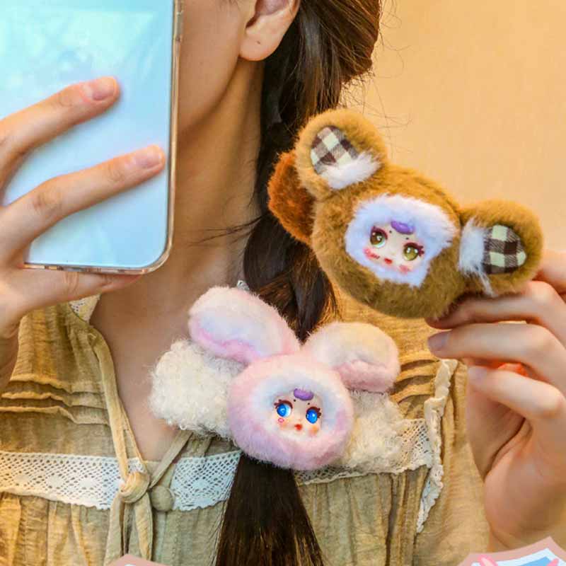 Mm Milk Candy Cute Baby Hair Clip Blind Box Cute Animal Style Fashion Single Item Hair Accessories Mysterious Box Surprise Gifts