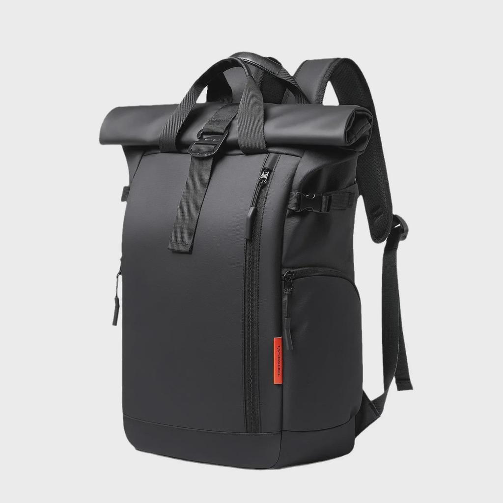 Men's High-End Fashion Laptop Backpack - Large Capacity, Waterproof Oxford Cloth, Stylish Schoolbag