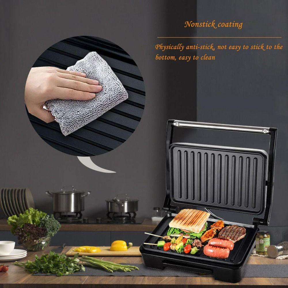 Non-Stick Electric Sandwich Pan Multifunctional Breakfast Maker Bread Sandwich Maker Kitchen