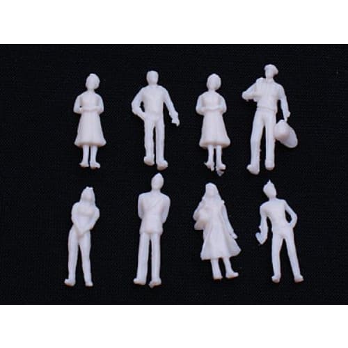 No-brand 1/100 Scale Dolls, Approximately 200 Figures, Model Figures, Architectural Models, Plain Decorations