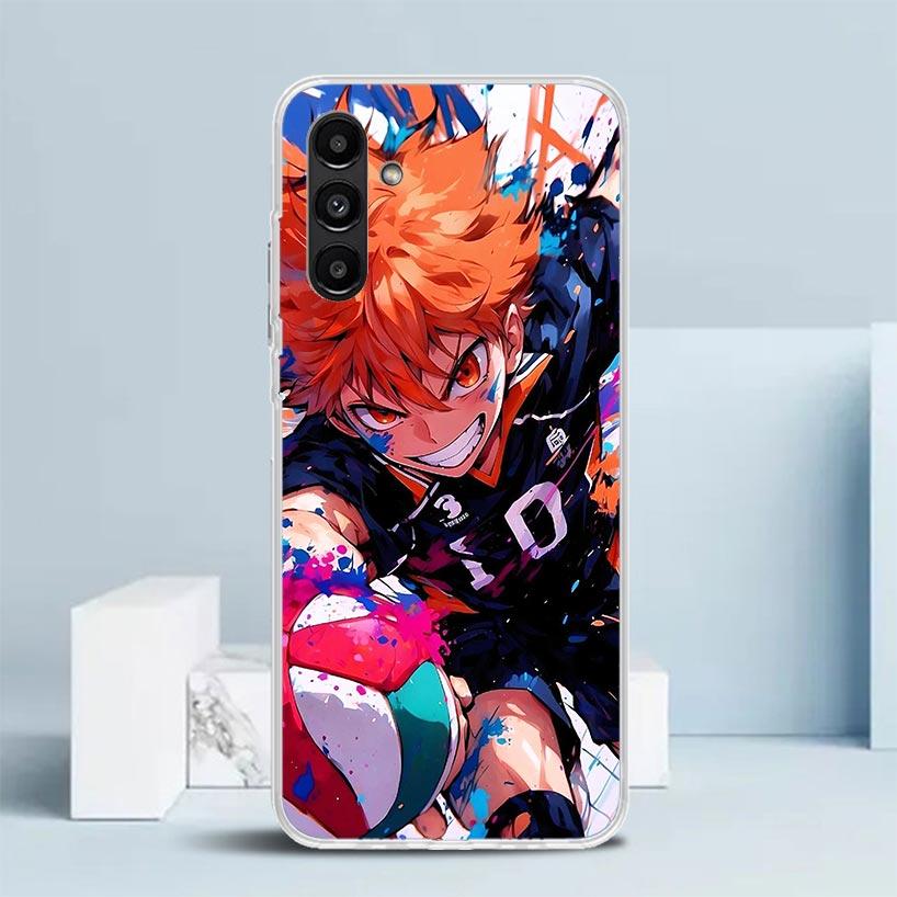 Чехол для телефона Haikyuu Oya Волейбол Аниме для Samsung Galaxy A17 A37 A57 A16 A15 A14 A13 A56 A55 A54 A53 A36 A35 A34 A33 A26 A25 A