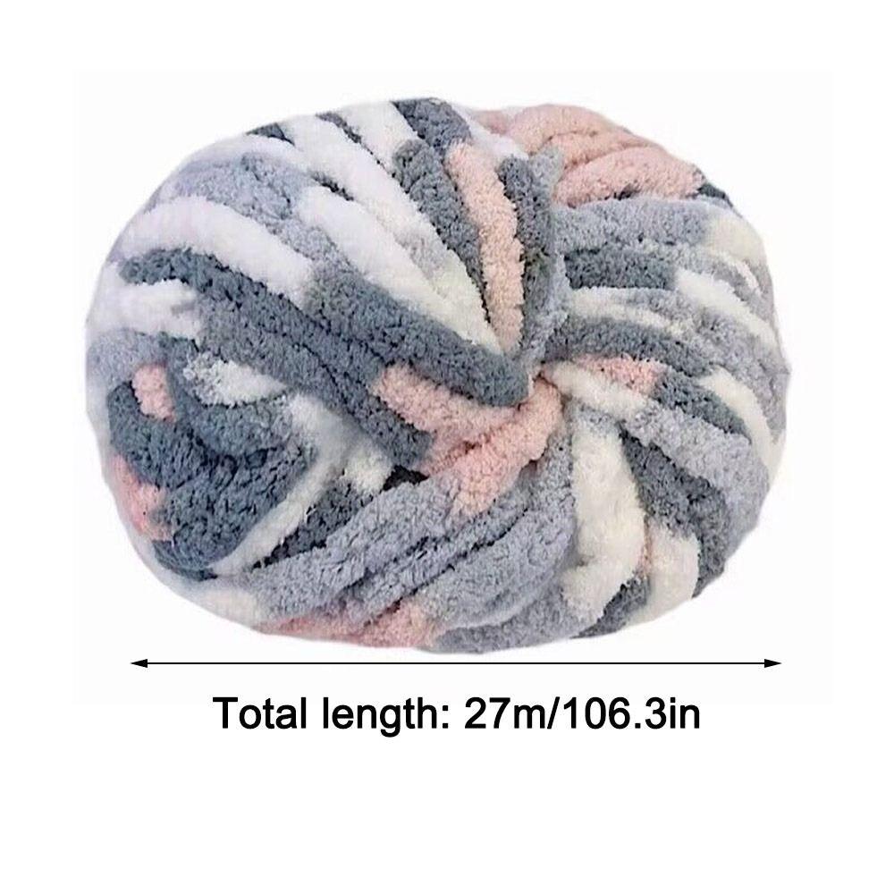 Пряжа шенилловая толстая мягкая пряжа для одеяла, грубая пряжа для вязания спицами и крючком