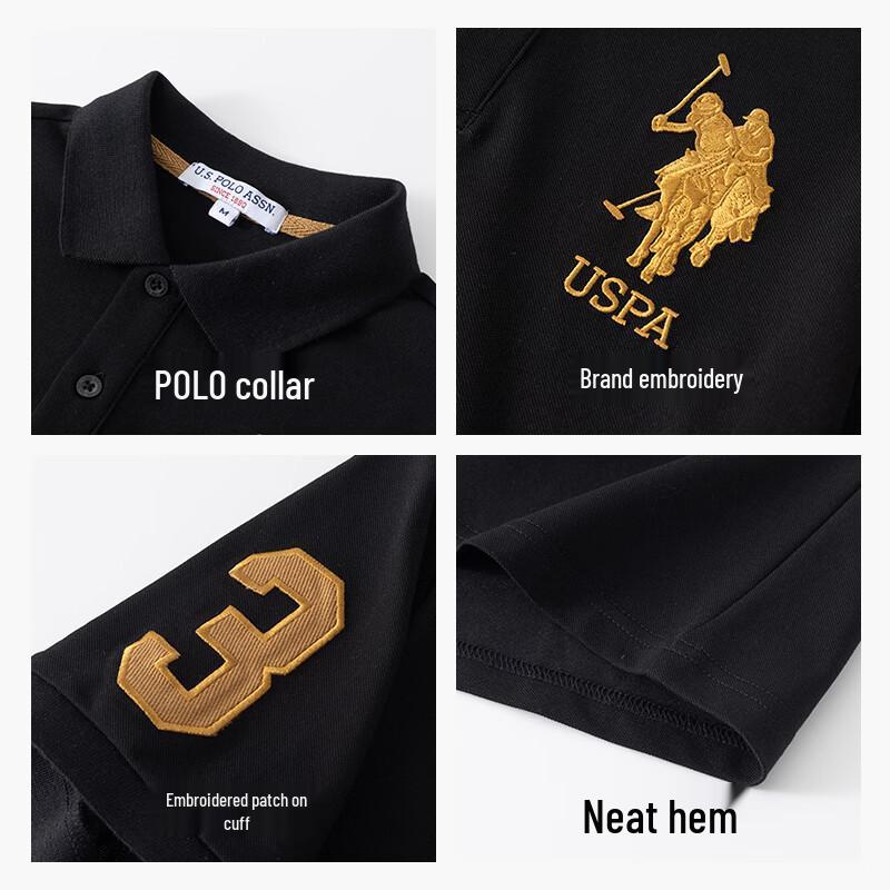 U.S. Polo Assn. Мужская рубашка поло с коротким рукавом
