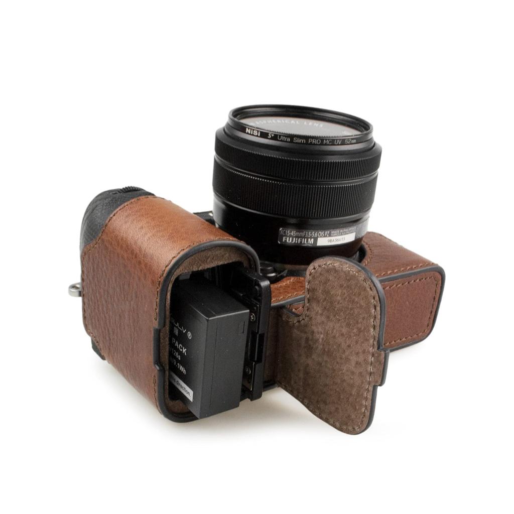 Kinokoo Чехол для цифровой камеры FUJIFILM XS10, Чехол для корпуса XS10, Чехол для камеры XS10, Натуральная кожа (коричневый)