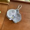 Gifts Phalaenopsis Orchid Keychain Cloth Backpack Hangings Decor Simulation Flower Keyring  Bag