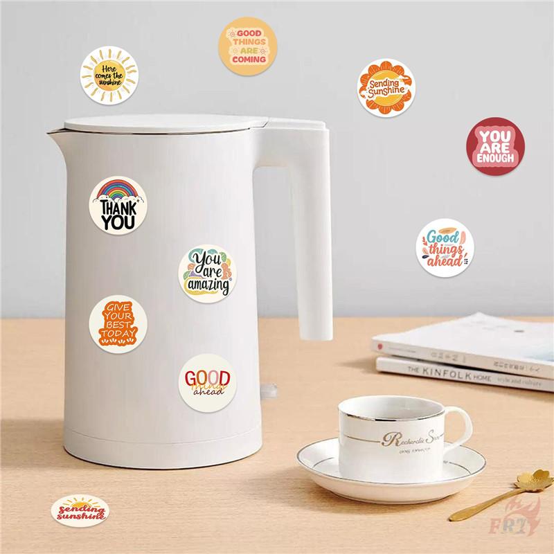 500 шт./рулон Sunshine Art Healing Words Kids Rewards Stickers - DIY Scrapbooks Декор Альбома Герметизация Этикетки Наклейки