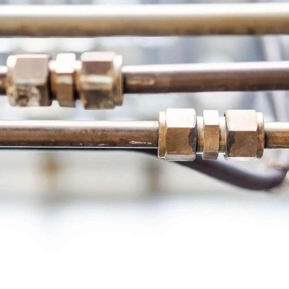 1/5 шт. Латунный соединитель тормозной трубки для тормозной трубки без развальцовки 4,8 мм 3/16 " Автомобиль