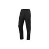 Li Ning Plain Logo Print Elastic Waist Straight Leg Sports Pants Men Bottoms Black AYKR763-1