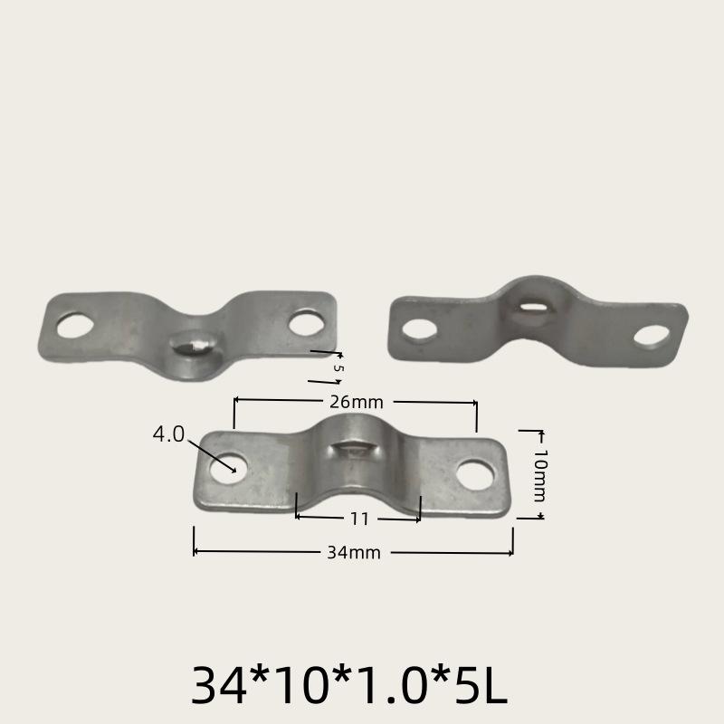 Bridge-Type Metal Wire Clamp Terminal Block Saddle Clip for Lighting Wiring