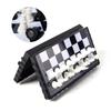 32Pcs Mini Chess Set Folding Plastic Chessboard Home Outdoor Portable Kid Toy