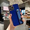 6D гальванический чехол-подставка для iPhone 17 Pro Max XSmax/16 защитный чехол 15 выдвижная подставка мягкий чехол