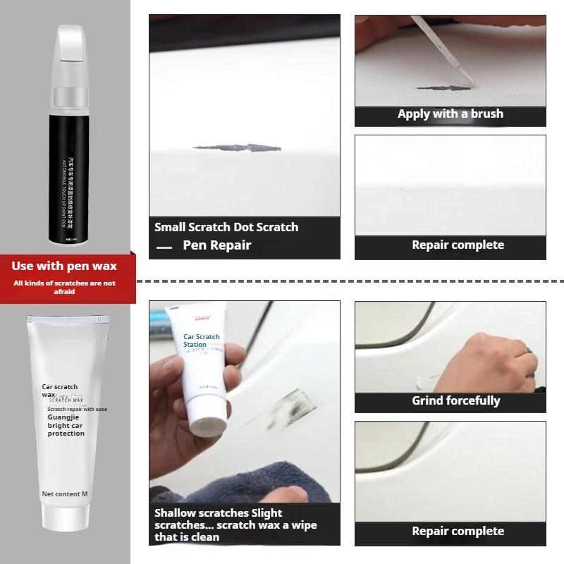 For Honda CR-V Car Paint Repair Pen 2023 CR V Original Black White Car Paint Repair