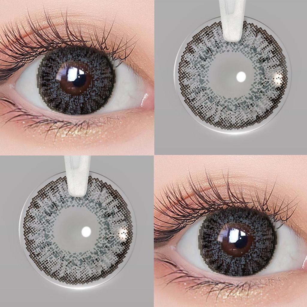 MAGISTER Мягкие гидрогелевые цветные контактные линзы без диоптрий, 1 пара+ контейнер для хранения