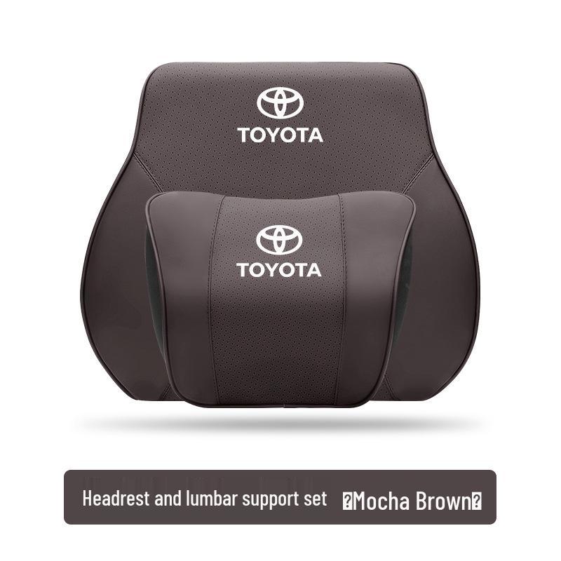 Подушка для подголовника и поясничной поддержки Toyota для Camry, Highlander, Corolla, RAV4, Levin