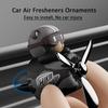 Pilot Bear Car Air Freshener with Spinning Propeller and Magnetic Clip for Car Vent Fragrance Diffuser