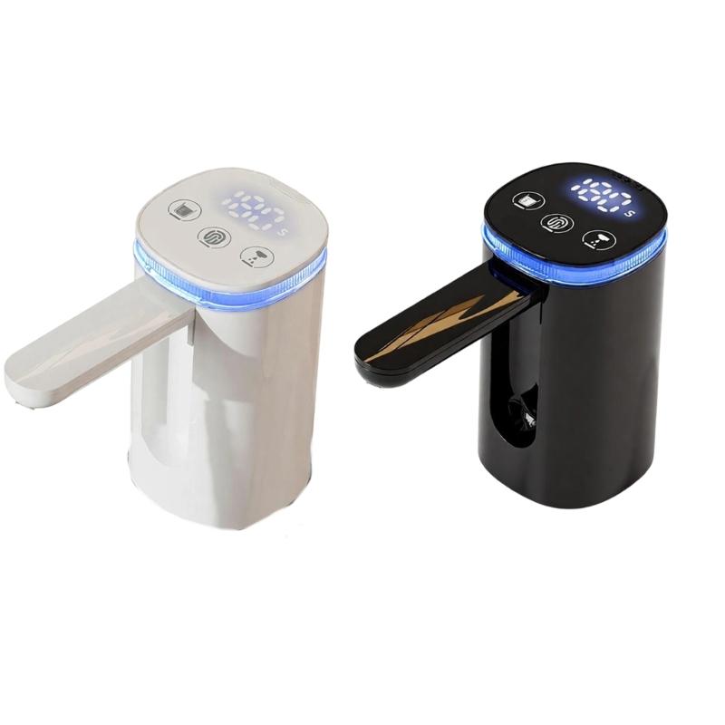 USB-помпа для воды с подзарядкой для легкого управления касанием 1200 мАч Складной диспенсер для воды для дома и кухни