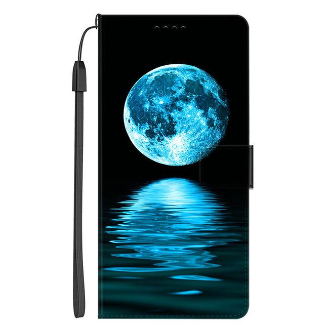Мультяшный кожаный чехол-книжка с кошельком для Xiaomi Redmi Note 11 11S 12 Pro 5G / Xiaomi Civi 2 / Poco M5 Note12