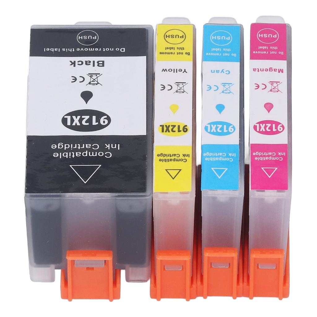 Printer Ink Cartridge Printer Clear Printing BK C M Y Ink Cartridge Replacement for OfficeJet 8010